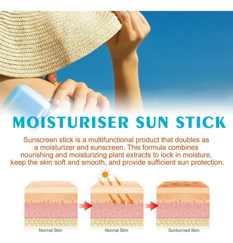 Protetor Solar Hidratante Danifica Sua Pele. 20g Stick Don't