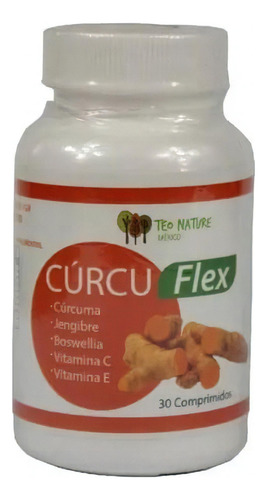 Curcuflex 30 comprimidos Teo Nature Sabor Sem Sabor