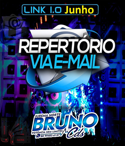 Imagem 2 de 3 de Repertório Atualizado Bruno Cds De Jurema Norte