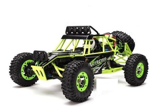 Wltoys 12428 50 Kmh Buggy 4x4 Luces A Pureba De Agua Nuevo
