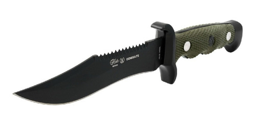 Cuchillo D/combate Acero Inoxidable C/funda Wallis