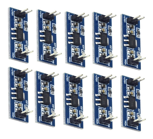 10 Pzas. Modulo Regulador De Voltaje Ams1117 12 A 5v Arduino