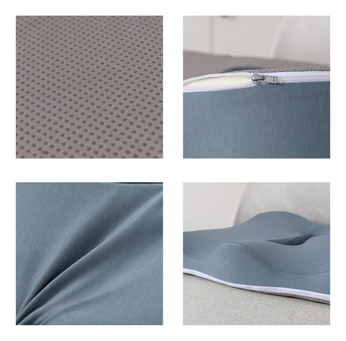 Cojín De Asiento Para Silla De Escritorio Con Cremallera