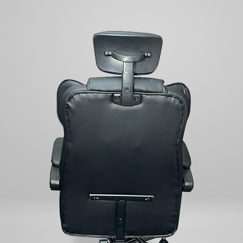 Silla Gamer Con Apoya Pies Respaldo Apoya Cabeza C113 Color Negro Material del tapizado Cuero sintético