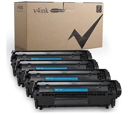 V4ink 4-pack Sustitución De Cartuchos De Tóner Compatible