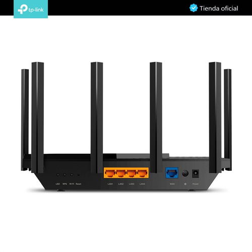 Imagen 7 de 10 de Tp-link, Router Gigabit Wifi 6 Dual Band Ax5400, Archer Ax72