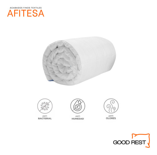 Edredón Acolchado Good Rest King Size Home Collection Blanco