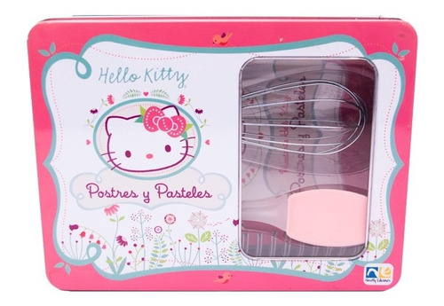 Postres Y Pasteles Con Hello Kitty En Caja Metalica Kno-118