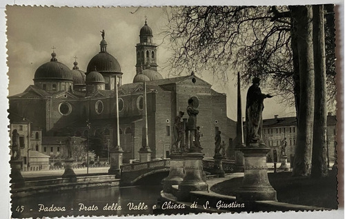 Antigua Postal, Basílica De S. Justina, Padua, Italia, P0227