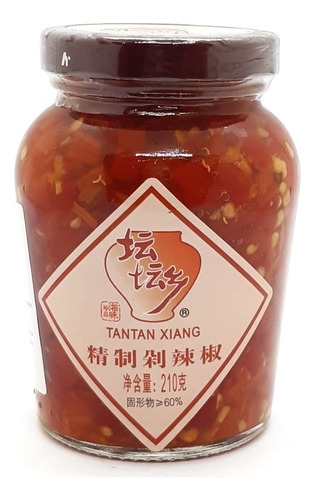 Salsa Picante Chili Rojo Tantan Xiang 210 Gr