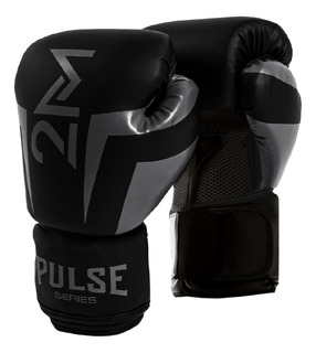 Guantes De Boxeo Profesionales Negros Box 12 Onzas Mma Elite