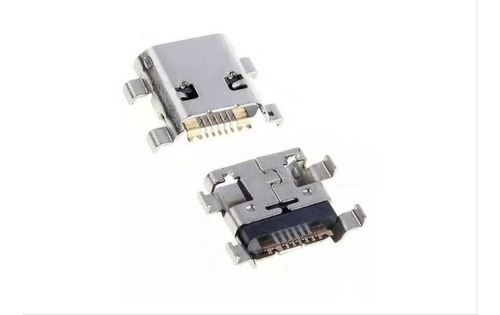 Imagem 1 de 5 de Conector Micro  Usb Galaxy S3 Mini I8190 I8160 S7562 - 5 Pçs