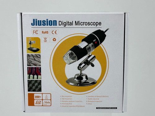 Endoscopio De 2mp Microscopio Digital Zoom Cámara Lupa + So