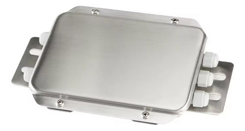 Caja Suma En Acero Inoxidable  Para Bascula Conexión 4 Vías 