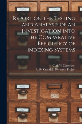 Libro Report On The Testing And Analysis Of An Investigat...