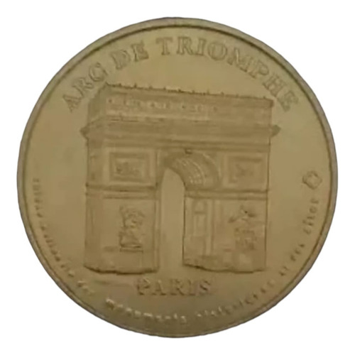 Moneda Francesa Del Arco Del Triunfo