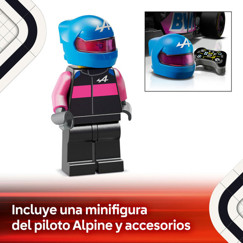 Lego® Speed Champions Auto De Carreras Bwt Alpine F1® Team