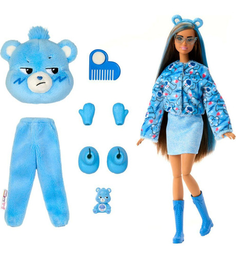 Barbie Cutie Reveal Ursinhos Carinhosos Zangadinha - Mattel