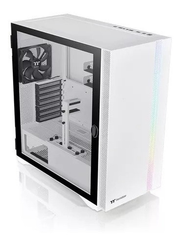 Gabinete Gamer Thermaltake H700 Tg Snow White 2x120mm