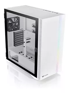 GABINETE GAMER THERMALTAKE H700 TG SNOW WHITE 2X120MM