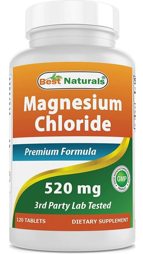 Cloruro De Magnesio - 120 Tabs - Unidad a $1349