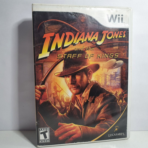 Juego Nintendo Wii Indiana Jones Staff Of King - Fisico