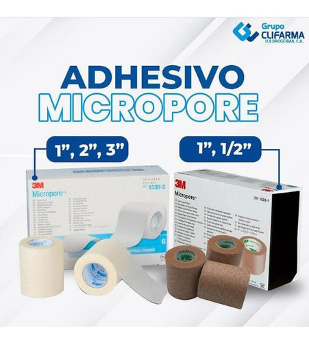 Adhesivo Micropore 