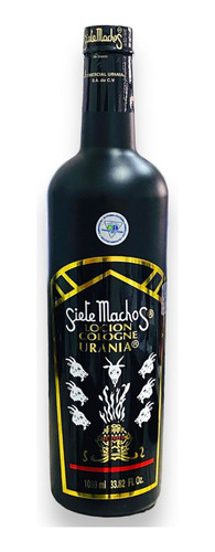 Locion Siete Machos 1000ml - 100% Original Urania