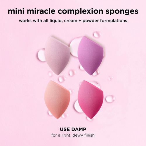 Esponjas Para Mezclar Maquillaje Real Techniques Mini Miracl