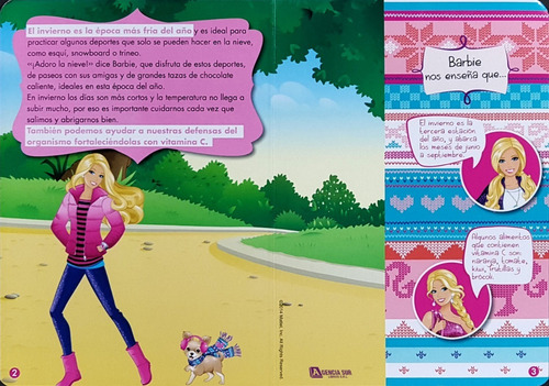 Aprendo Con Barbie, Colección Mi Primera Biblioteca