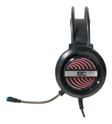 Imagen 2 de 2 de Auricular Gaming Gtc Con Luz Led Play To Win Hsg-620