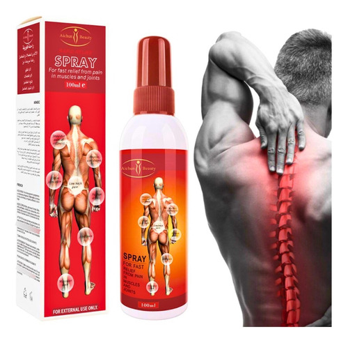 Pack X6 Spray Relajante Muscular Rápido Alivio - Aichun