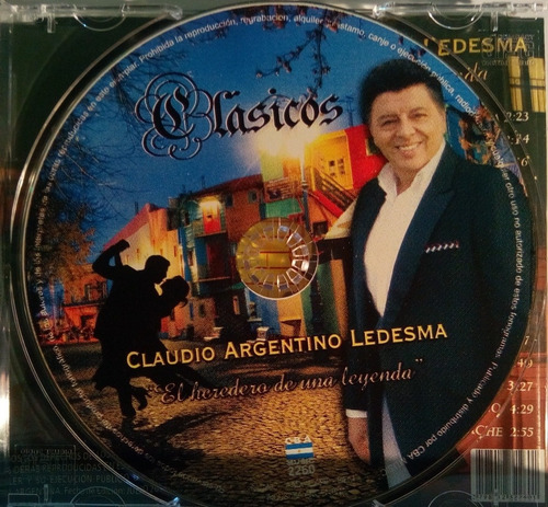 Cd Claudio Argentino Ledesma Clásicos