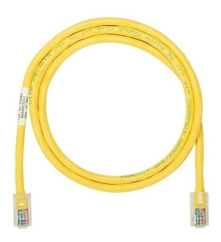 Patch Cord Utp Cat 5e 2mts Howell Gris Verde Amarillo