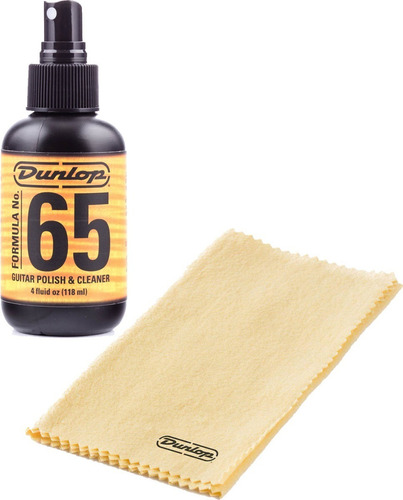 Imagem 5 de 6 de Limpador Polidor Dunlop Formula 65 Guitarra Baixo C/ Flanela