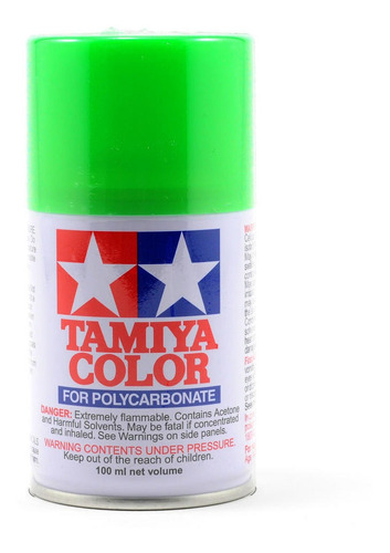 Tinta Spray Polycarbonate Tamiya Ps-28 Fluorescent Green