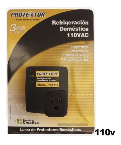 Protector De Voltaje Nevera Y Equipos De Refrigeración 110 V