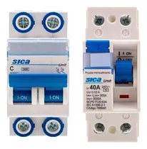 Comprar Combo Termica 10a 15a 25a 32a + Disyuntor 40a Bipolar Sica