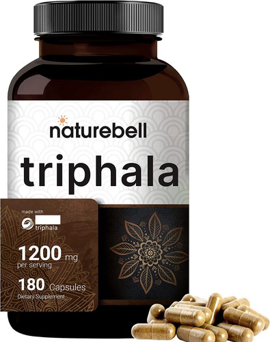 Naturebell | Triphala | 1200mg | 180 Capsules