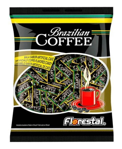 Café Brasileiro Bala 500g - Deliciosa Bala De Café