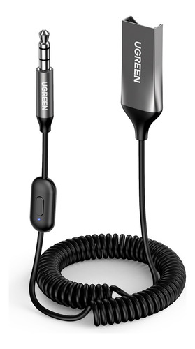 Adaptador Receptor Bluetooth 5.0 Usb A Aux 3.5mm Mic/ Ugreen