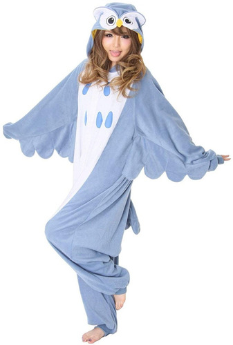 Coruja Pijama Macacão Kigurumi - Pronta Entrega