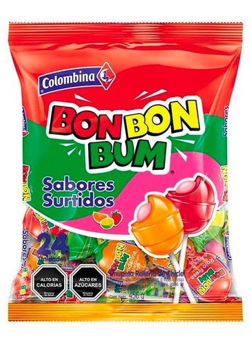 Bon Bon Bum Chupete Colombina