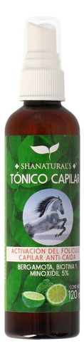 Tónico Capilar Bergamota Biotina Minoxidil 5% 120ml /sar