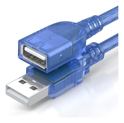 Cable Alargue / Extensión Usb Macho/hembra De 5 Metros