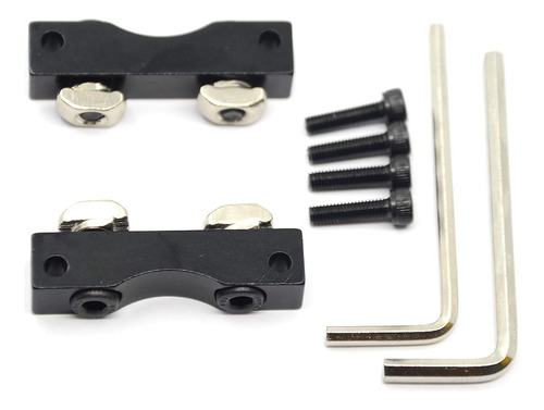 Befenybay 2pcs Aleación De Aluminio Eje Z Eje Paso A Paso Ba Cable