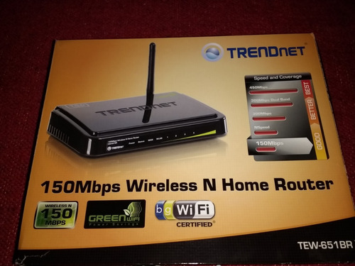 Router Inalámbrico Trendnet 150 Mbps Impecable