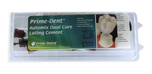 Cemento Dual Prime Dent  Usa Odontología