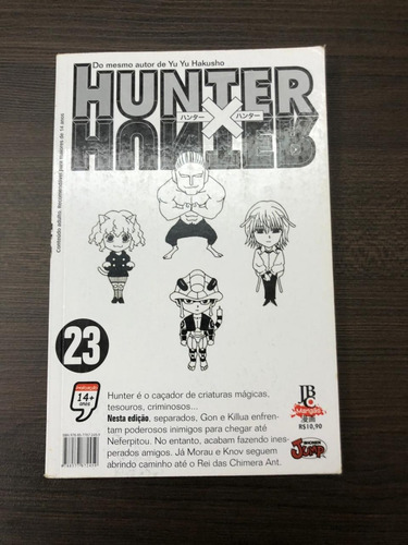 Mangá Hunter X Hunter N° 23