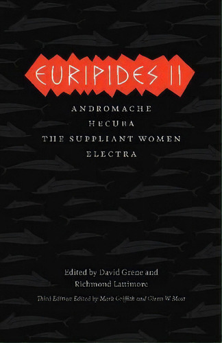Euripides Ii, De David Grene. Editorial University Chicago Press, Tapa Blanda En Inglés